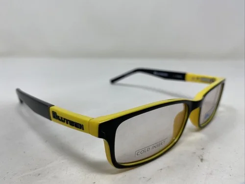 Blutech Night Owl Black Laminate 49-16-135 Full Rim Eyeglasses Frame K365 3