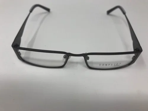 CONFLICT EYEWEAR Eyeglasses Womens Night Owl 52-17-135 Matte Gunmetal BB46 2