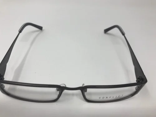 CONFLICT EYEWEAR Eyeglasses Womens Night Owl 52-17-135 Matte Gunmetal BB46 3