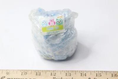 Homu Plastic Owl Eyeglasses Holder Stand Display Blue 2